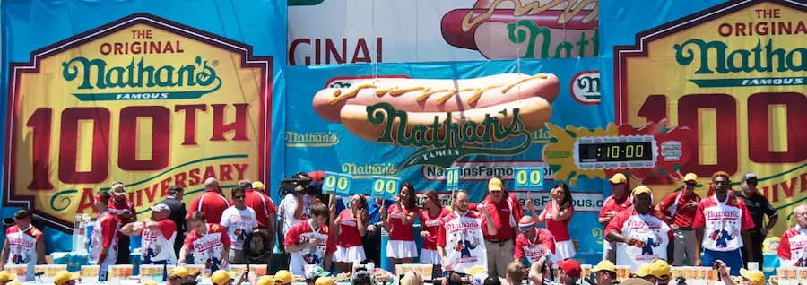 2017 Hot Dog Eating Contest 1 2017 Hot Dog Eating Contest 1