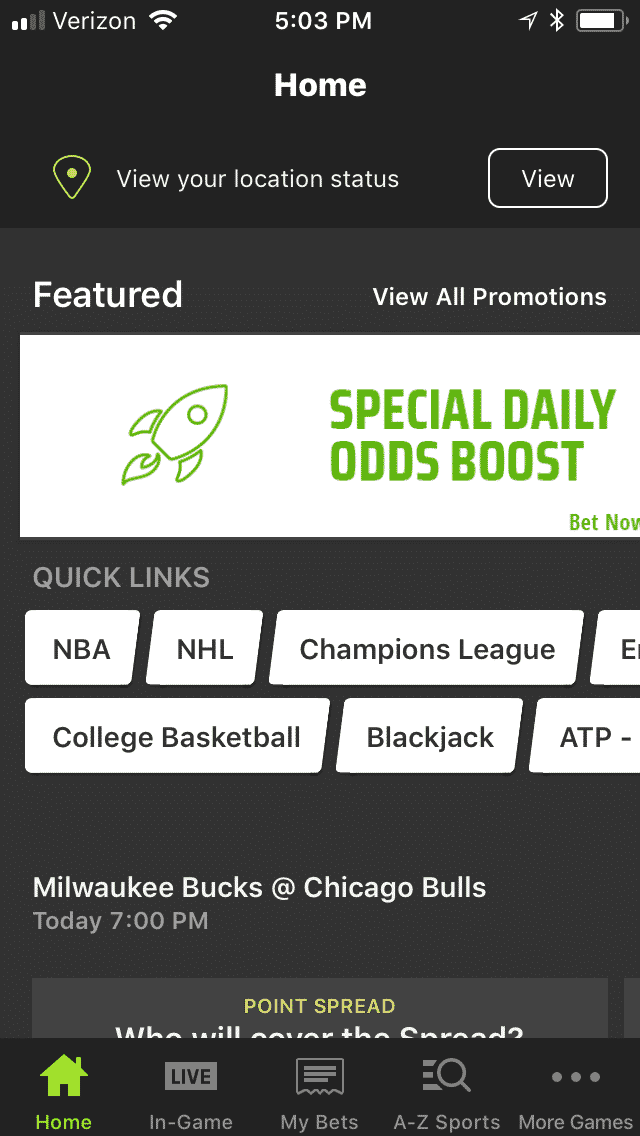 DraftKings sportsbook