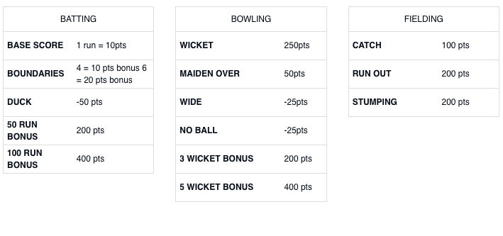 cricket test rules