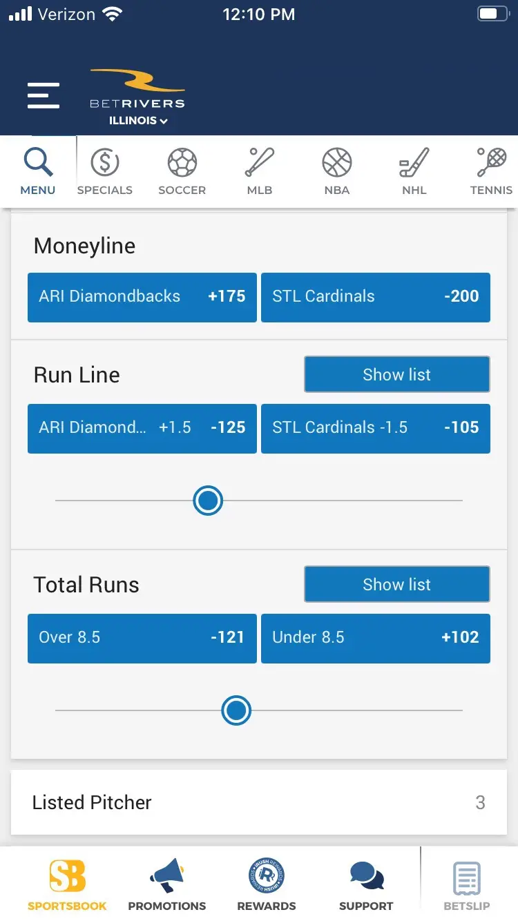 BetRivers app 3